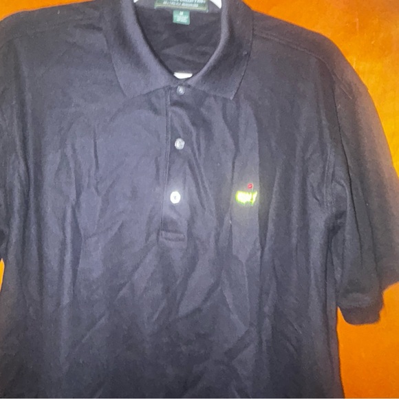 Masters collection black polo golf shirt Medium M pga tour - Picture 5 of 5